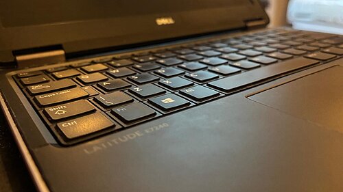 A generic picture of a computer keyboard.